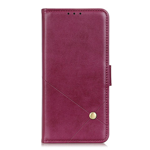 Coque Portefeuille Livre Cuir Etui Clapet L04 pour Huawei Nova 8 Pro 5G Vin Rouge