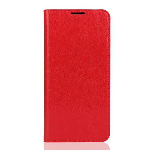 Coque Portefeuille Livre Cuir Etui Clapet L04 pour Huawei Y7 (2019) Rouge