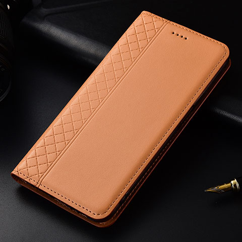 Coque Portefeuille Livre Cuir Etui Clapet L04 pour Nokia 4.2 Orange