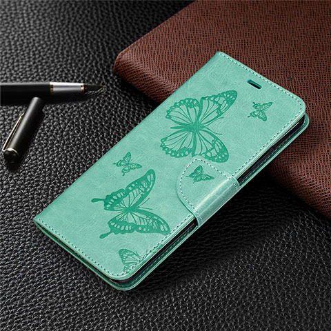 Coque Portefeuille Livre Cuir Etui Clapet L04 pour Nokia 5.3 Vert