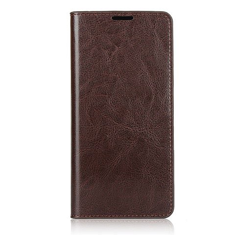 Coque Portefeuille Livre Cuir Etui Clapet L04 pour Samsung Galaxy A71 4G A715 Marron