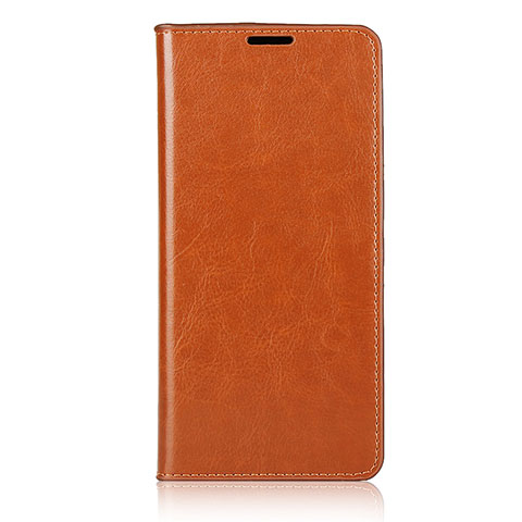 Coque Portefeuille Livre Cuir Etui Clapet L04 pour Samsung Galaxy A71 4G A715 Orange