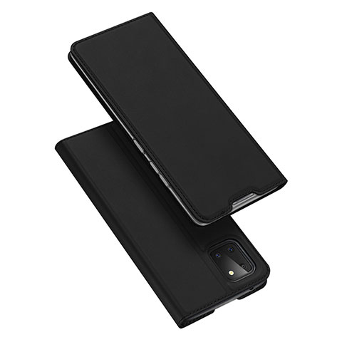 Coque Portefeuille Livre Cuir Etui Clapet L04 pour Samsung Galaxy M60s Noir