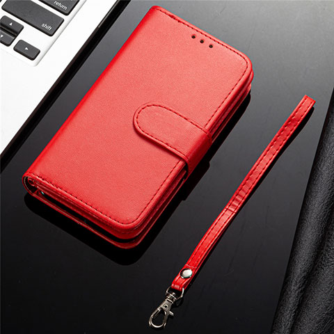 Coque Portefeuille Livre Cuir Etui Clapet L04 pour Samsung Galaxy S20 Plus 5G Rouge