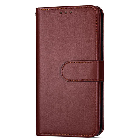 Coque Portefeuille Livre Cuir Etui Clapet L04 pour Samsung Galaxy S20 Ultra 5G Marron