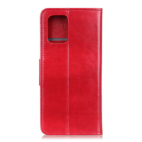 Coque Portefeuille Livre Cuir Etui Clapet L04 pour Xiaomi Mi 10 Lite Rouge