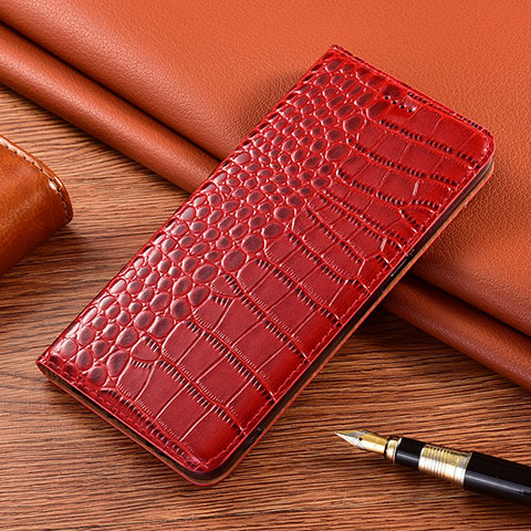 Coque Portefeuille Livre Cuir Etui Clapet L04 pour Xiaomi Mi 11 Lite 5G NE Rouge