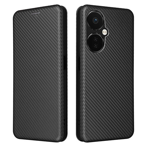 Coque Portefeuille Livre Cuir Etui Clapet L04Z pour OnePlus Nord CE 3 5G Noir