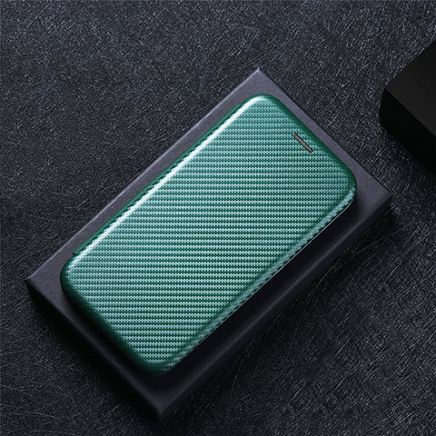 Coque Portefeuille Livre Cuir Etui Clapet L04Z pour Oppo Find X6 5G Vert