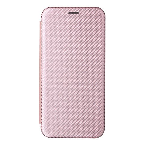 Coque Portefeuille Livre Cuir Etui Clapet L04Z pour Realme 9 Pro 5G Or Rose