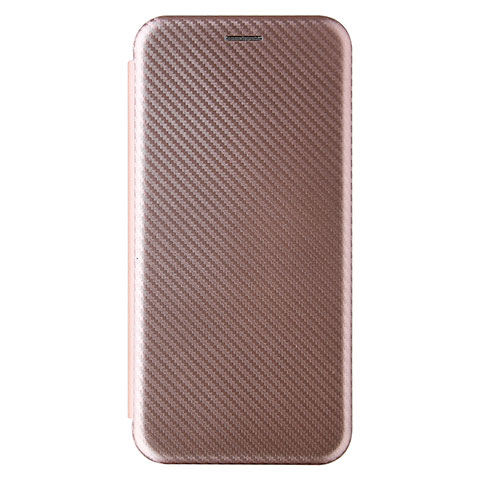 Coque Portefeuille Livre Cuir Etui Clapet L04Z pour Samsung Galaxy A02 Or Rose