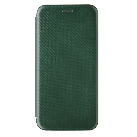 Coque Portefeuille Livre Cuir Etui Clapet L04Z pour Samsung Galaxy A02 Vert