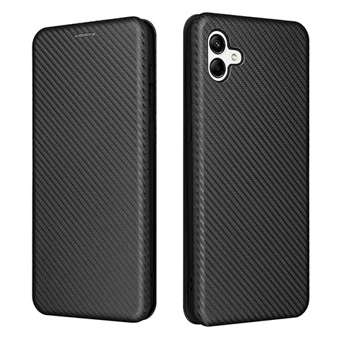 Coque Portefeuille Livre Cuir Etui Clapet L04Z pour Samsung Galaxy A04 4G Noir