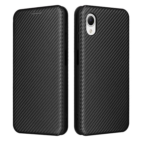 Coque Portefeuille Livre Cuir Etui Clapet L04Z pour Samsung Galaxy A23e 5G Noir