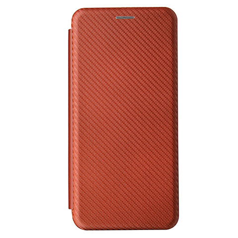 Coque Portefeuille Livre Cuir Etui Clapet L04Z pour Samsung Galaxy M62 4G Marron