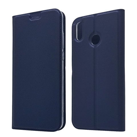 Coque Portefeuille Livre Cuir Etui Clapet L05 pour Huawei Honor 8X Bleu