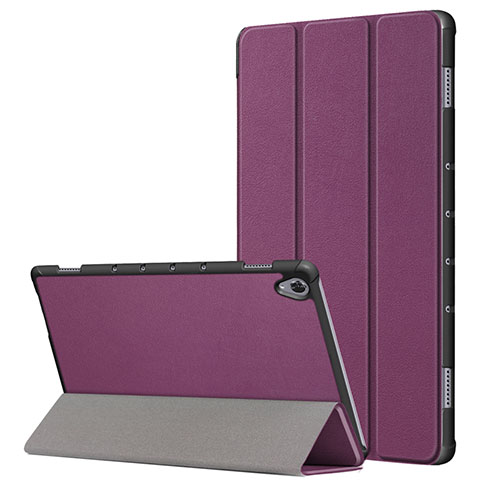 Coque Portefeuille Livre Cuir Etui Clapet L05 pour Huawei MatePad 10.8 Violet