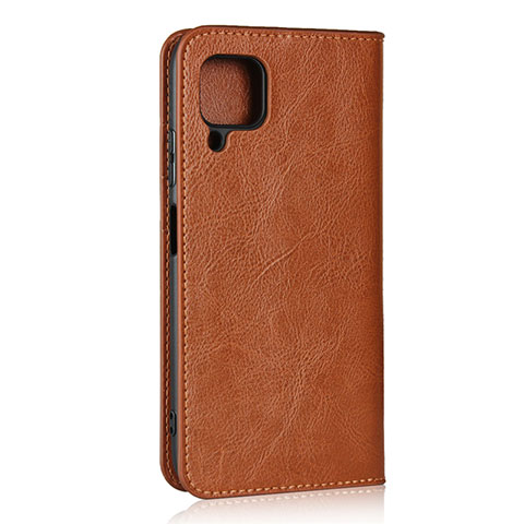 Coque Portefeuille Livre Cuir Etui Clapet L05 pour Huawei Nova 7i Orange