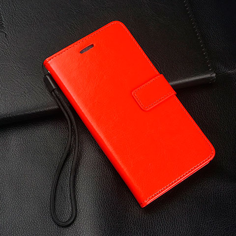 Coque Portefeuille Livre Cuir Etui Clapet L05 pour Oppo K5 Rouge