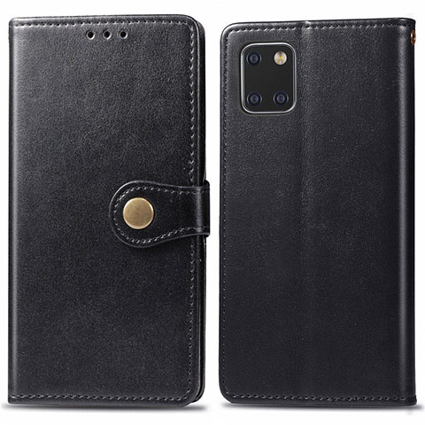 Coque Portefeuille Livre Cuir Etui Clapet L05 pour Samsung Galaxy A81 Noir