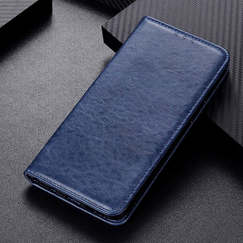 Coque Portefeuille Livre Cuir Etui Clapet L05 pour Samsung Galaxy M21 Bleu