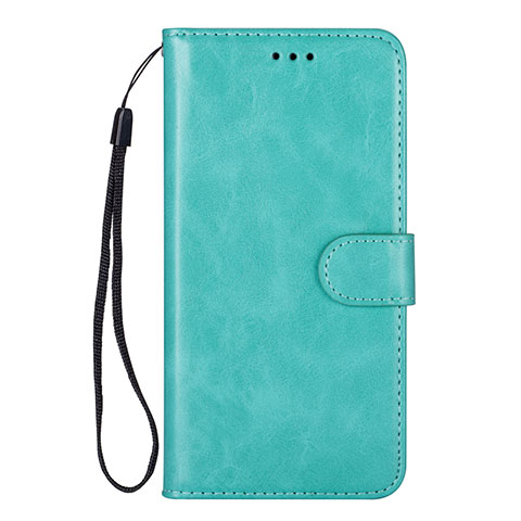 Coque Portefeuille Livre Cuir Etui Clapet L05 pour Samsung Galaxy S20 5G Cyan