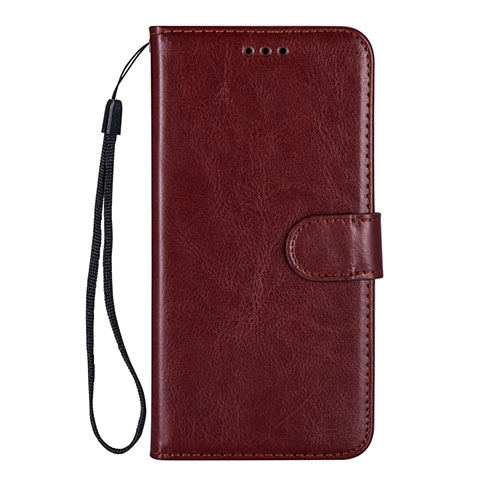 Coque Portefeuille Livre Cuir Etui Clapet L05 pour Samsung Galaxy S20 Ultra 5G Marron