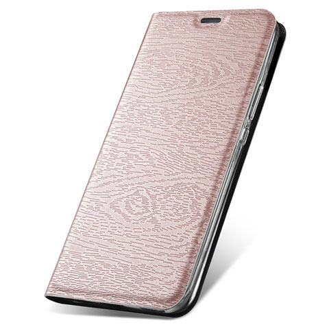 Coque Portefeuille Livre Cuir Etui Clapet L05 pour Vivo V20 Pro 5G Or Rose