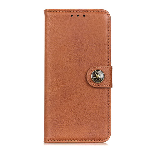 Coque Portefeuille Livre Cuir Etui Clapet L05 pour Xiaomi Poco X3 Brun Clair