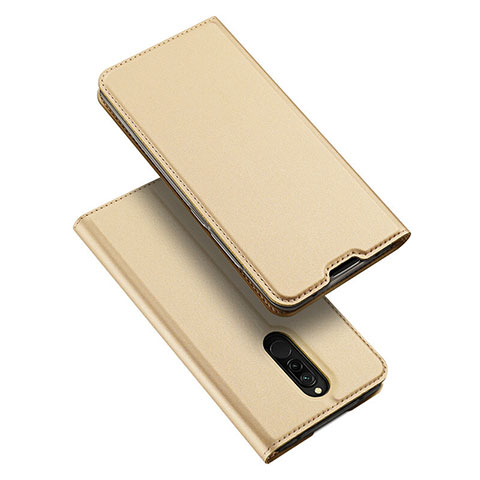 Coque Portefeuille Livre Cuir Etui Clapet L05 pour Xiaomi Redmi 8 Or