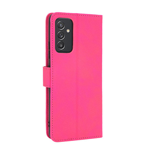 Coque Portefeuille Livre Cuir Etui Clapet L05Z pour Samsung Galaxy A15 LTE Rose Rouge