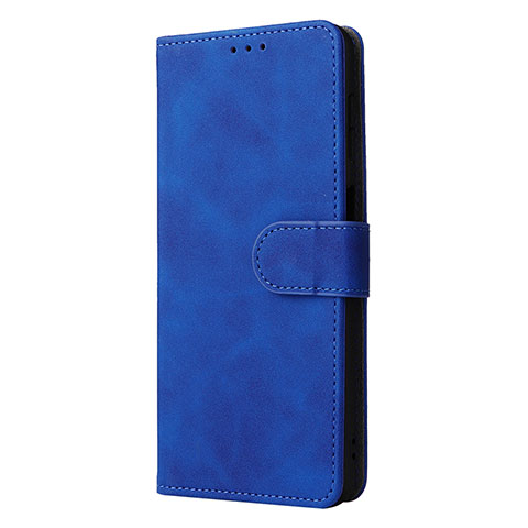 Coque Portefeuille Livre Cuir Etui Clapet L05Z pour Samsung Galaxy F23 5G Bleu