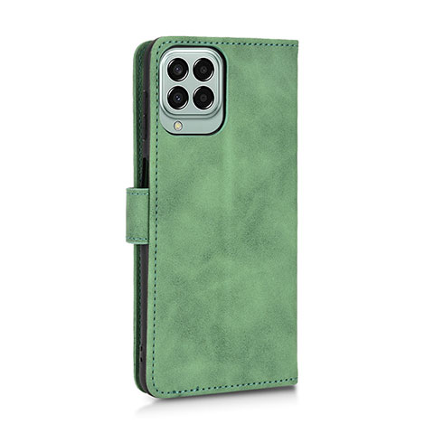 Coque Portefeuille Livre Cuir Etui Clapet L05Z pour Samsung Galaxy M33 5G Vert