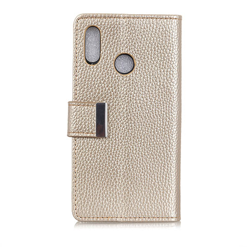 Coque Portefeuille Livre Cuir Etui Clapet L06 pour Asus Zenfone 5 ZE620KL Or