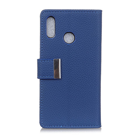 Coque Portefeuille Livre Cuir Etui Clapet L06 pour Asus Zenfone 5 ZS620KL Bleu