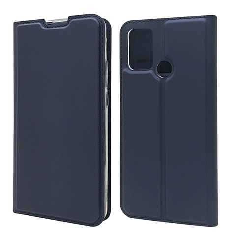 Coque Portefeuille Livre Cuir Etui Clapet L06 pour Huawei Honor 9A Bleu