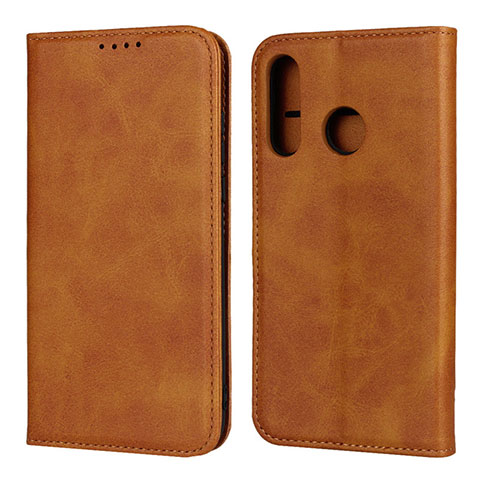 Coque Portefeuille Livre Cuir Etui Clapet L06 pour Huawei Nova 4e Orange