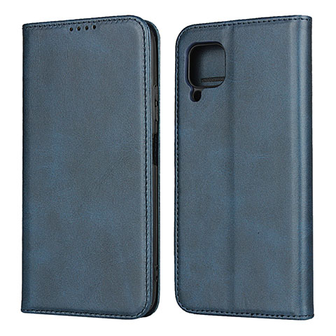 Coque Portefeuille Livre Cuir Etui Clapet L06 pour Huawei Nova 6 SE Bleu