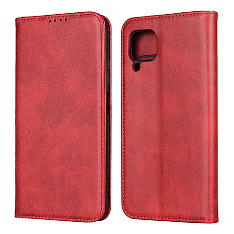 Coque Portefeuille Livre Cuir Etui Clapet L06 pour Huawei Nova 6 SE Rouge