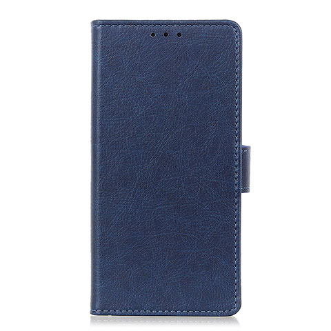 Coque Portefeuille Livre Cuir Etui Clapet L06 pour Motorola Moto G8 Power Bleu