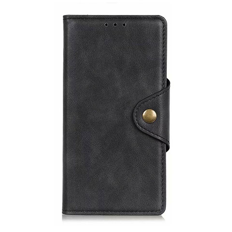 Coque Portefeuille Livre Cuir Etui Clapet L06 pour Oppo A92s 5G Noir