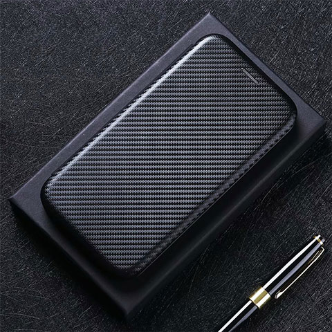 Coque Portefeuille Livre Cuir Etui Clapet L06 pour Oppo Find X3 Lite 5G Noir