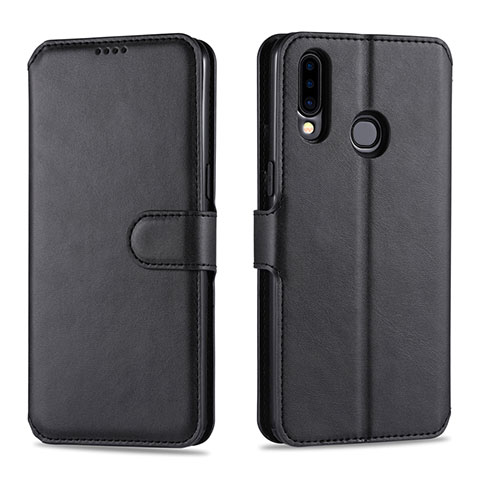 Coque Portefeuille Livre Cuir Etui Clapet L06 pour Samsung Galaxy A20s Noir