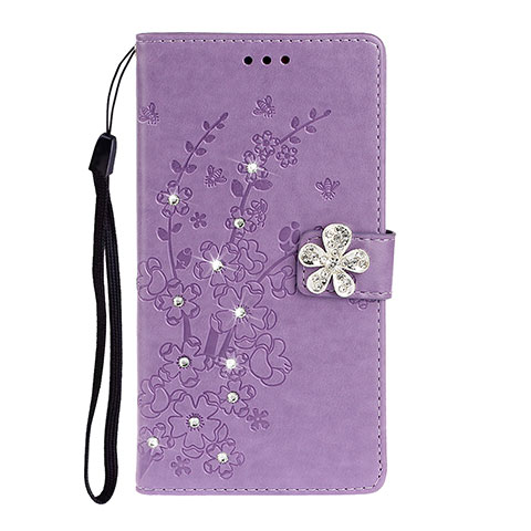 Coque Portefeuille Livre Cuir Etui Clapet L06 pour Samsung Galaxy A51 5G Violet