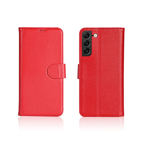 Coque Portefeuille Livre Cuir Etui Clapet L06 pour Samsung Galaxy S24 5G Rouge