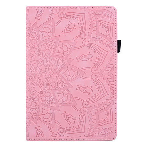 Coque Portefeuille Livre Cuir Etui Clapet L06 pour Samsung Galaxy Tab S6 Lite 10.4 SM-P610 Rose