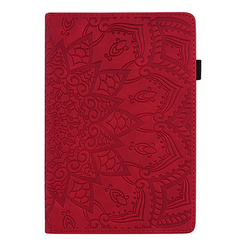 Coque Portefeuille Livre Cuir Etui Clapet L06 pour Samsung Galaxy Tab S6 Lite 10.4 SM-P610 Rouge