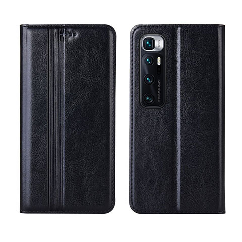 Coque Portefeuille Livre Cuir Etui Clapet L06 pour Xiaomi Mi 10 Ultra Noir