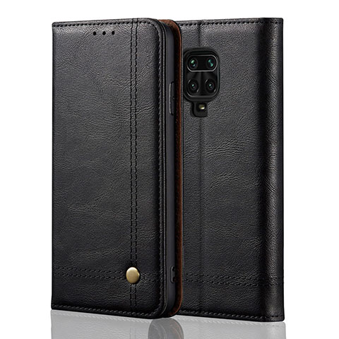 Coque Portefeuille Livre Cuir Etui Clapet L06 pour Xiaomi Poco M2 Pro Noir