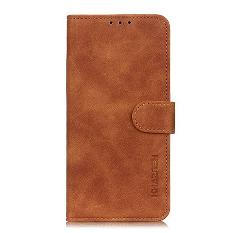 Coque Portefeuille Livre Cuir Etui Clapet L06 pour Xiaomi Poco X3 NFC Brun Clair